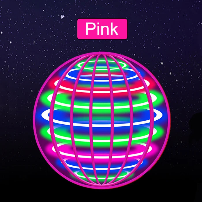 Balle Volante LED Rechargeable – Hover Ball Magique Boomerang pour Enfants & Adultes