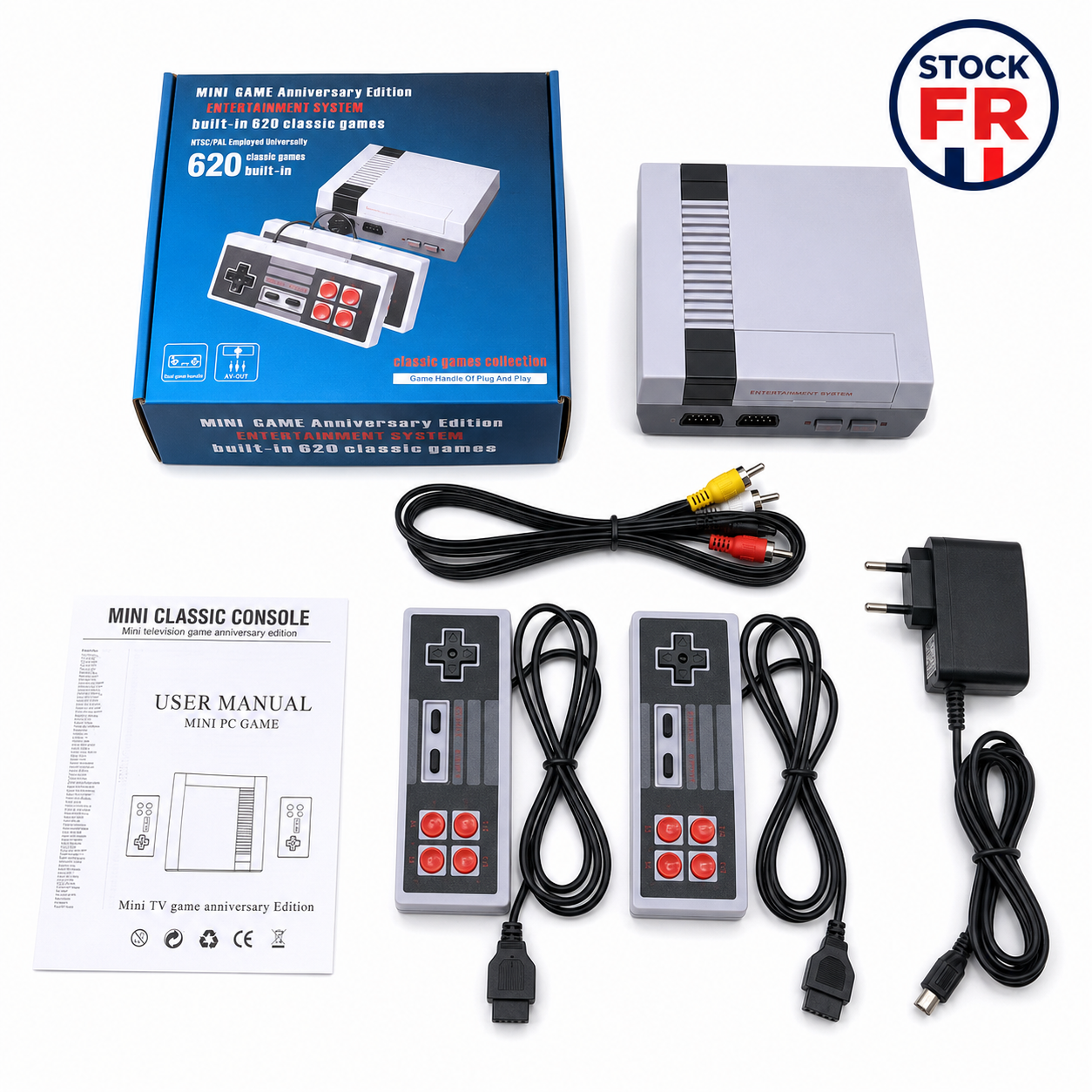 Console Retro SNES 620 Jeux