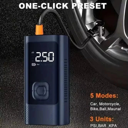 Mini Compresseur d'Air Portable Numérique