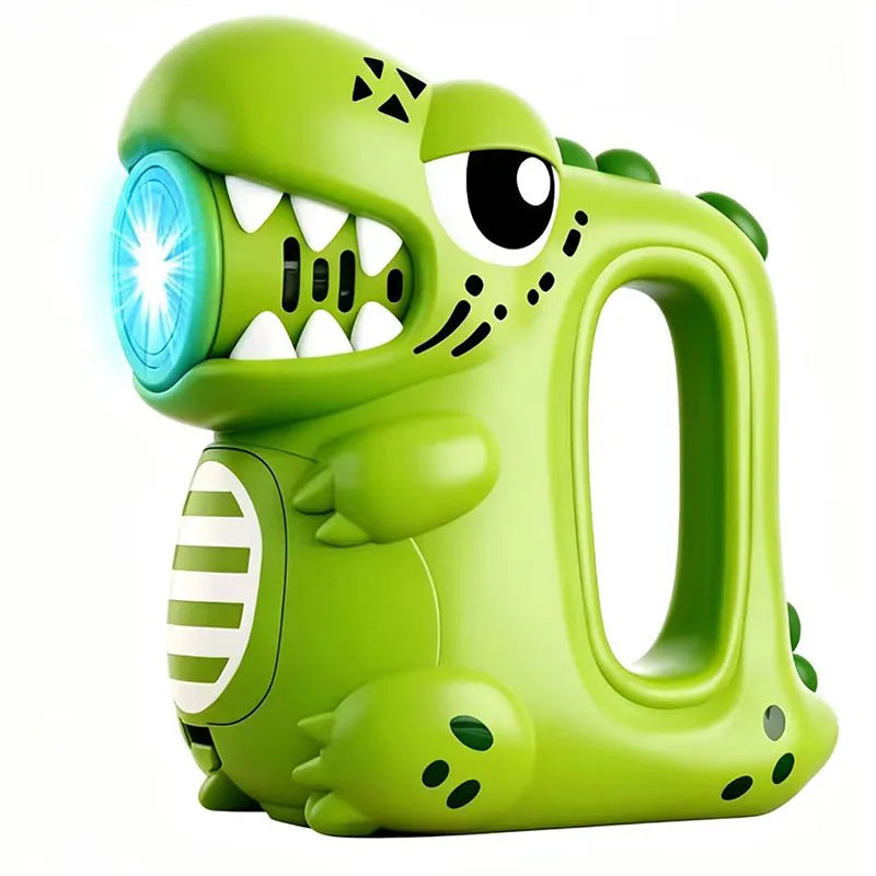 Pistolet à Bulles Dinosaure Automatique