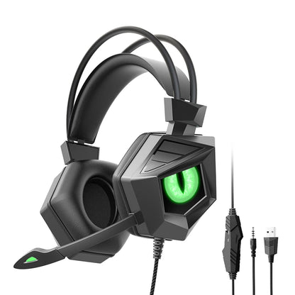 Casque Gaming RGB avec Micro – Casque Filaire PS4 PS5 Xbox PC LED Anti-Bruit