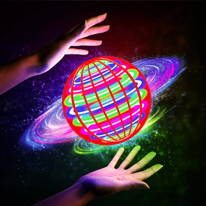 Balle Volante LED Rechargeable – Hover Ball Magique Boomerang pour Enfants & Adultes