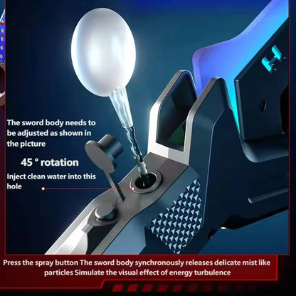 Hache LED Transformable avec Effets Lumineux – Jouet Cosplay Futuriste Rechargeable