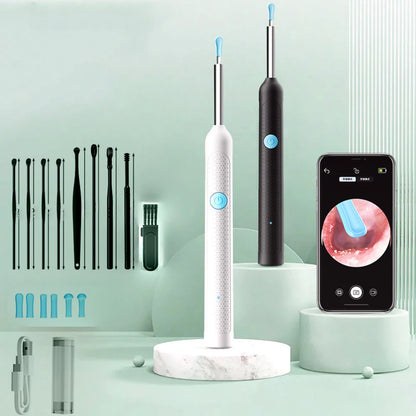 Nettoyeur d'Oreille avec Caméra 1080P