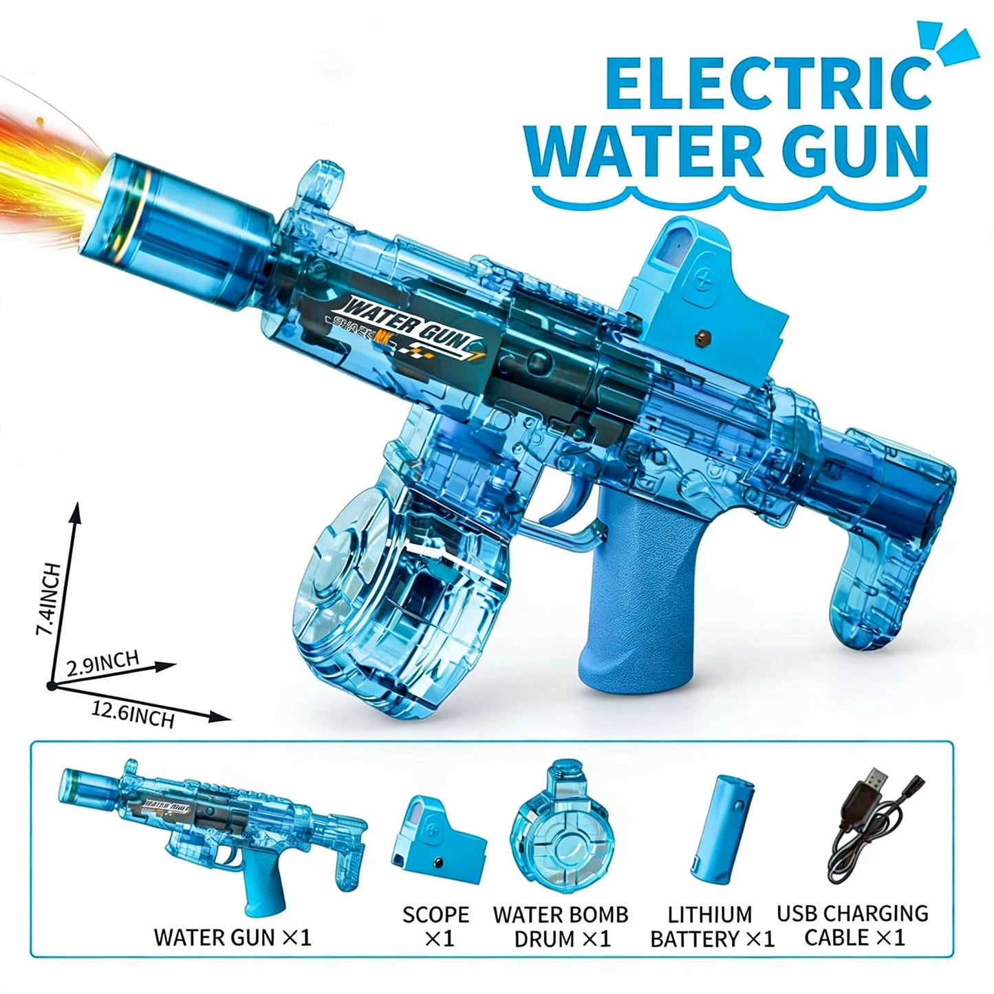 Pistolet à Eau Électrique Automatique