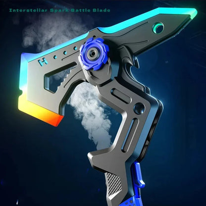 Hache LED Transformable avec Effets Lumineux – Jouet Cosplay Futuriste Rechargeable