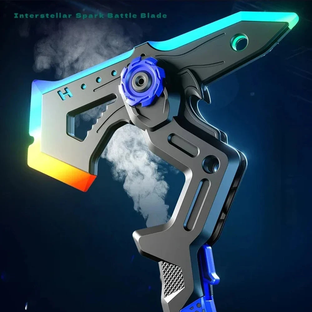 Hache LED Transformable avec Effets Lumineux – Jouet Cosplay Futuriste Rechargeable